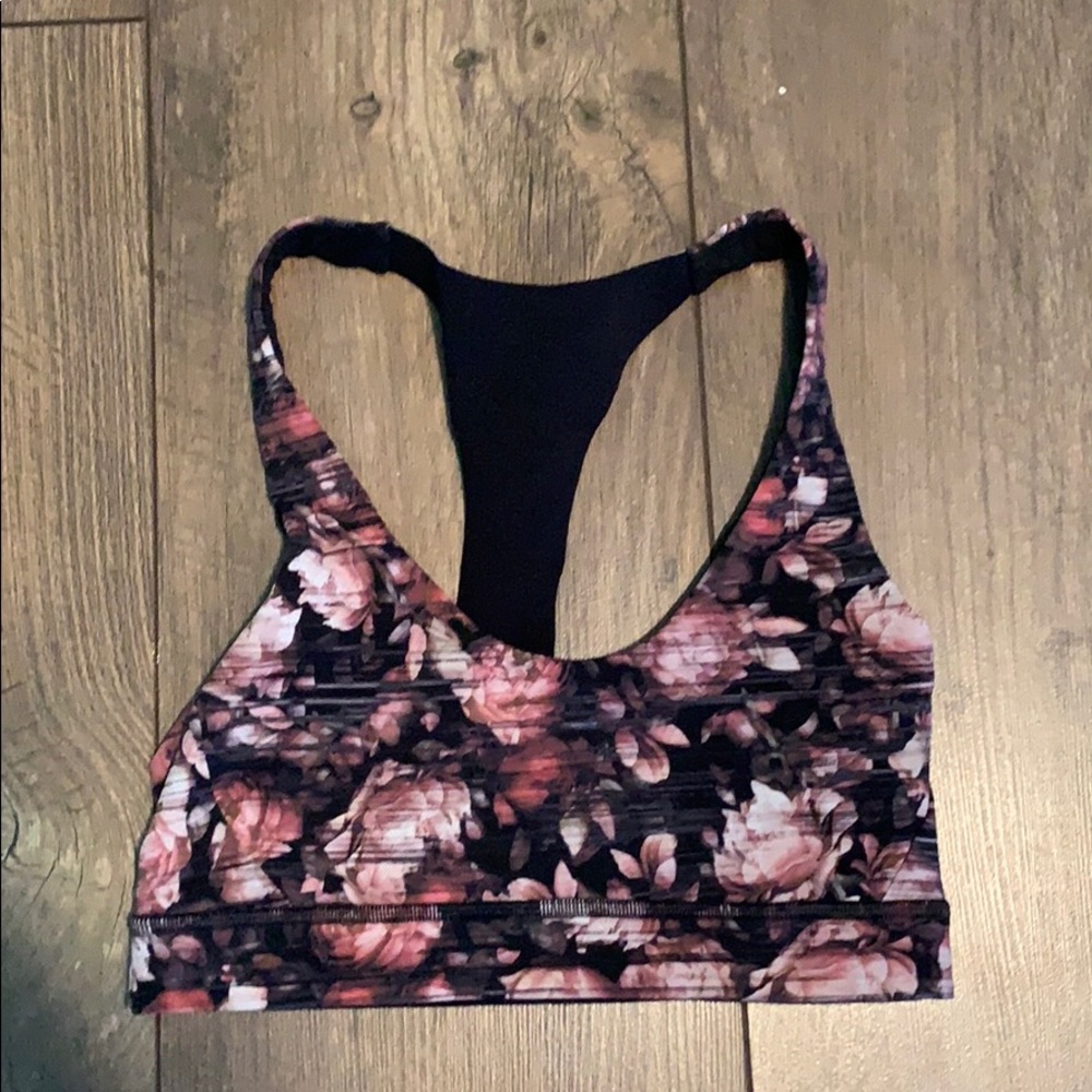 Lululemon Floral Sportsbra